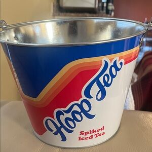 Hoop Tea Spiked Iced Tea Bucket - Blue and Red
